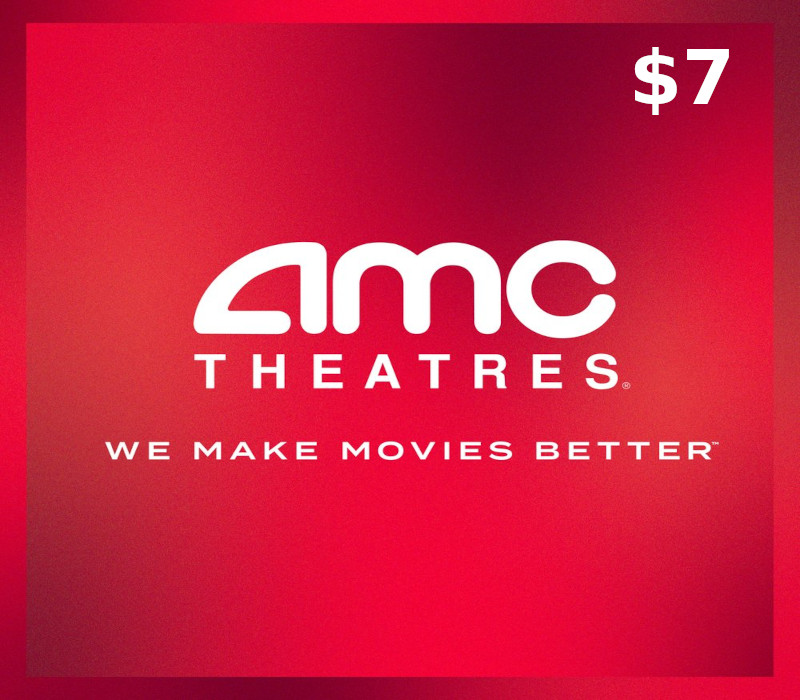 AMC Theatres $7 Gift Card cover art