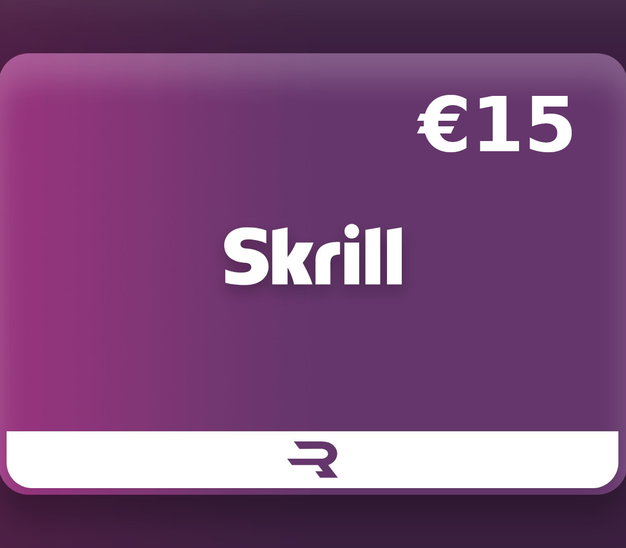 Rewarble Skrill EUR 15 Gift Card cover art
