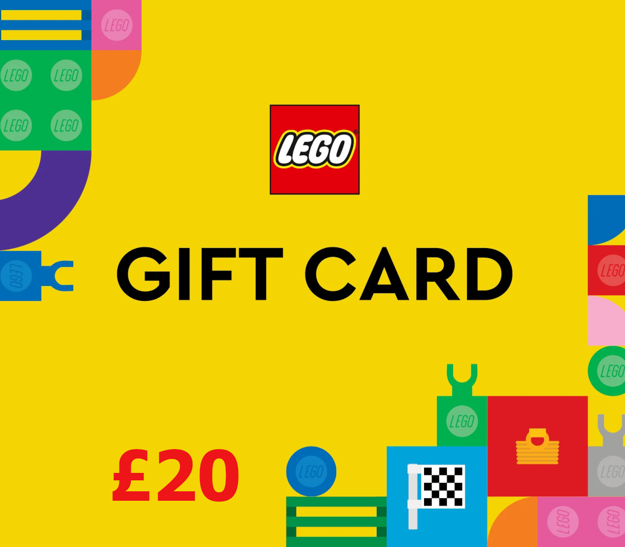 Lego GBP 20 Gift Card cover art