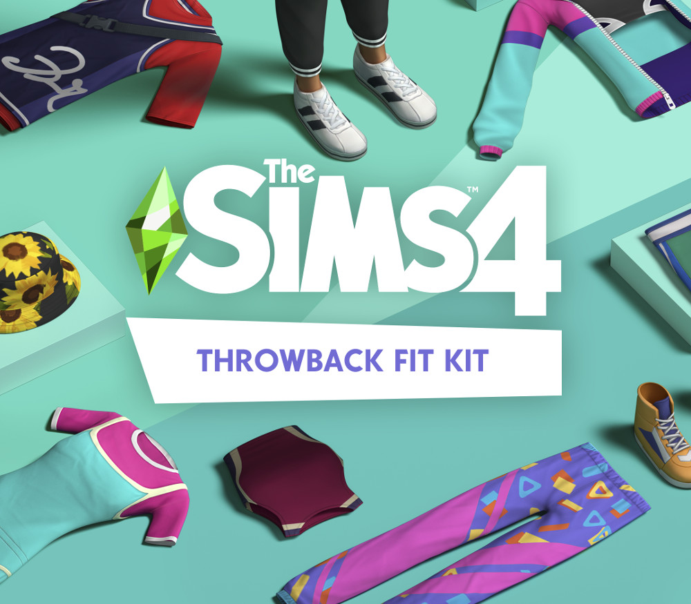The Sims 4 - Throwback Fit Kit DLC cover art