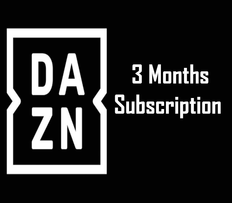 DAZN - 3 Months Subscription ES cover art