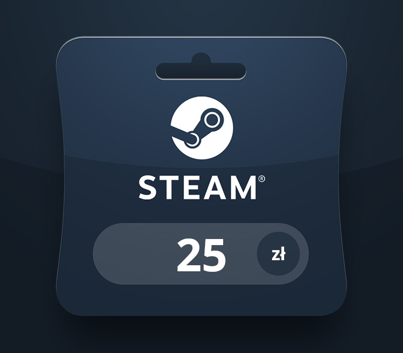 Steam Wallet PLN 25 Gift Card PL cover art